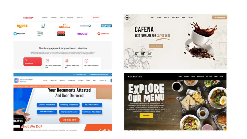 Responsive business website designed by a website design service provider in Gujarat.